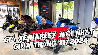 Báo giá xe Harley mới nhất giữa tháng 11/2024. Nhiều ưu đãi lên tới 300 triệu.