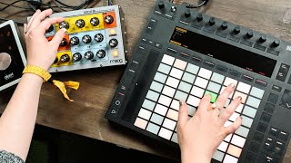 Ableton Push + Moog Sirin | Fusing Analog and Digital with Erin Barra