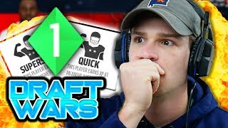 I PULLED TWO SUPERSTARS! NO SCOUTING DRAFT! Madden 17 Draft Wars vs PerramCrowe