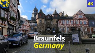 German castle Braunfels in Deutachland