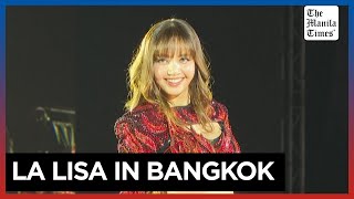 K-pop star Lisa from Blackpink joins New Year Eve celebration in Bangkok