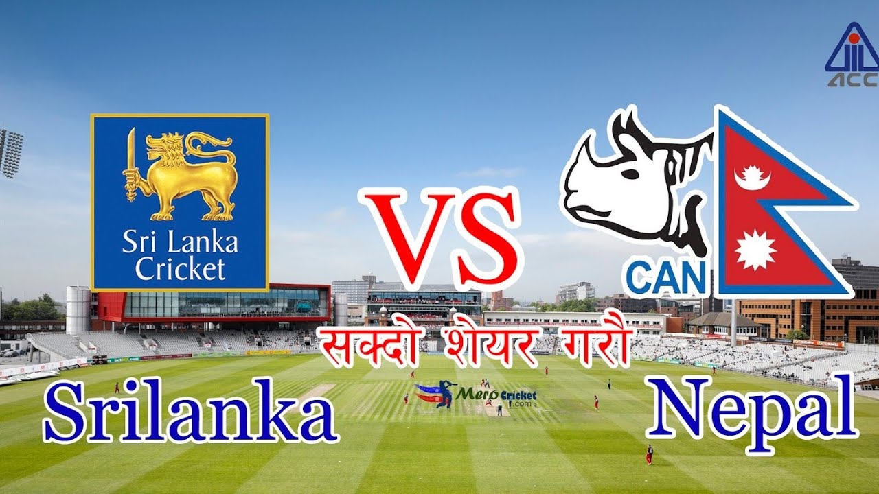 Nepal Vs Sri Lanka Cricket Highlights || Nepal Vs Sri Lanka Cricket ...