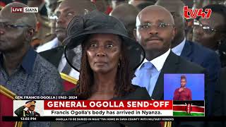 LIVE| General Francis Ogolla's daughter- Lorna tribute in honor of his father