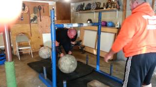 330lb atlas stone over the 54\