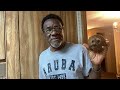 How to open/eat a coconut with Curtis Mozie