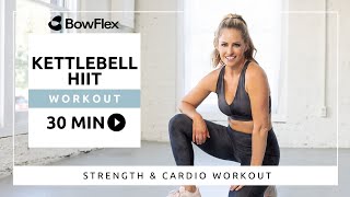 Bowflex® Live | 30-Minute Kettlebell HIIT Workout