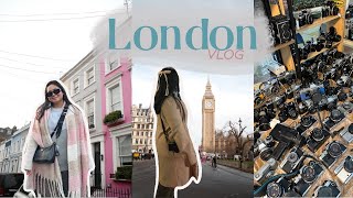 London in Winter Vlog | Sightseeing, Borough Market, What I Ate, Portobello Road Market