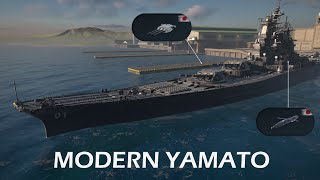 YAMATO AEGIS! MEZCLA DE LO ANTIGUO Y LO NUEVO! EL HISTORICO ACORAZADO, ESTA VEZ 2.0! Modern Warships