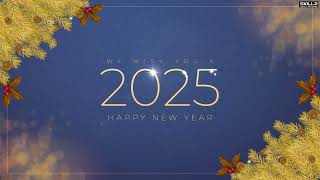 Happy new year 2025 | New year motion graphics | New year animation | After effects tutorials