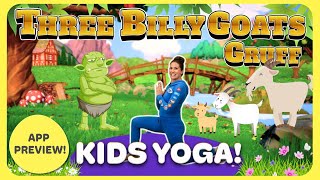 Three Billy Goats Gruff (app preview) | A Cosmic Kids Yoga Adventure