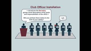 Club Officer Installation