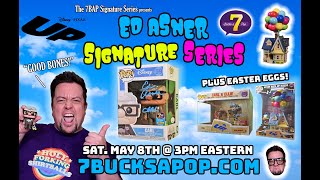"Up part II - Up Again!" Disney Pixar Signed Funko Pops! The Ed Asner Up Signature Series from 7BAP!