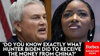 WATCH: James Comer Asks Jasmine Crockett Point Blank What Hunter Biden Did To Get Money From China