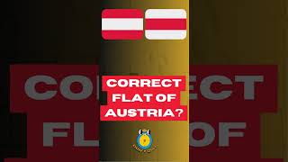 Correct flag of Austria?