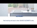 Cleaning made easy with BLANCO SILGRANIT® kitchen sinks