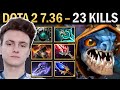 Slark Gameplay Miracle with 23 Kills and Cloak - Dota 2 7.36