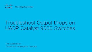 Troubleshooting Output Drops on Cisco Catalyst 9000 (UADP) Switches | Step-by-Step Analysis