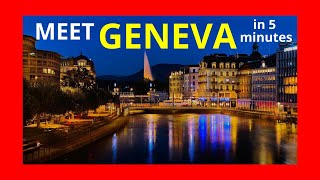 🇨🇭GENEVA (Switzerland) in 5 minutes - TRAVEL video