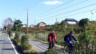 室戸サイクリング　南国市を通過して光の村へ