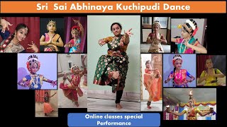 Online Classes Special Performance | Bhavya Karthik | Sri Sai Abhinaya Kuchipudi Dance