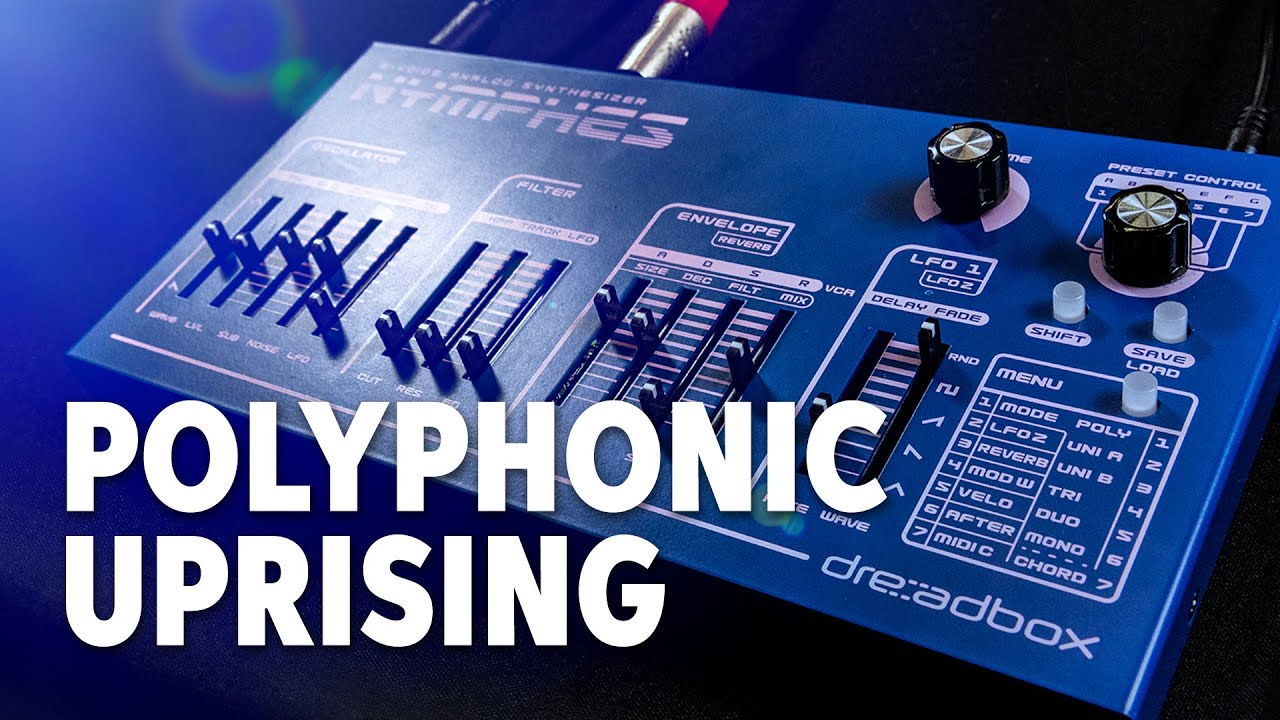 Dreadbox Nymphes 6-voice Desktop Analog Synth Demo — Daniel Fisher ...