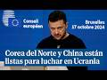 Zelenski avisa de que Corea del Norte y China están listas para luchar contra Ucrania