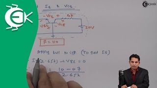 Common Collector Configuration Problem 2 in DC Analysis - Bipolar Junction Transistor