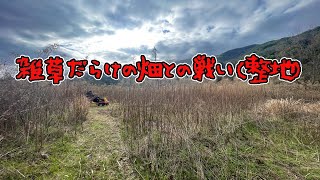 【初めての農業】雑草だらけの畑との戦い(整地)