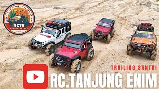 RC Adventure Tanjung enim, Trailing santai, Trabas scala 1/10, SCX10 RGT RC murah yang penting heppy