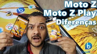 Moto Z e Moto Z Play - Conheça as Diferenças! Em Português!