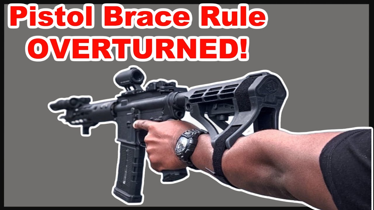 The ATF's Pistol Brace Rule Was OVERTURNED! The Frames And Receivers ...