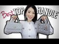 7 BEST TOP HANDLE BAGS FROM MY LUXURY HANDBAG COLLECTION | FashionablyAMY