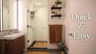 I Turned my Boring Bathroom into a Spa!