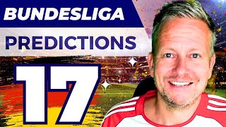 Bundesliga Predictions Matchday 17 ⚽️ Betting Tips on Football today