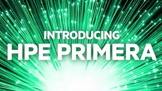 HPE Primera - the world's most intelligent storage platform