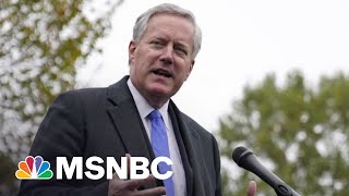 House Votes To Hold Mark Meadows In Contempt Of Congress