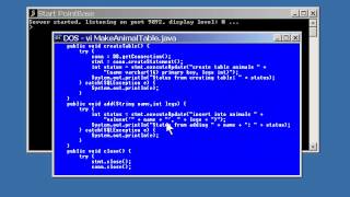 Lesson6 Making a Table | JAVA J2EE Tutorials
