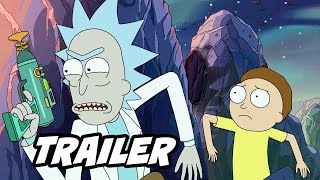 Rick and Morty Season 4 Trailer Official Easter Eggs and Jokes Breakdown