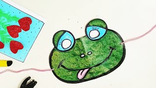 Cute Frog Face Mask/ Step By Step/ StarKids Art and Craft