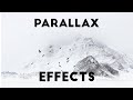 Mousemove Parallax Effects | Using HTML & CSS , JS  | 2020