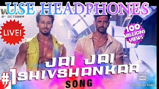 8D Jai Jai Shivshankar Song ( 8D Audio ) War | Hrithik Roshan | Tiger Shroff | 8d Dhamaka songs