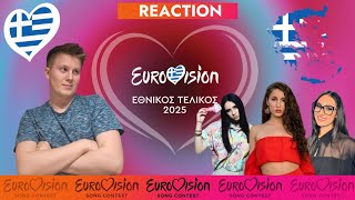 🇬🇷 Ethnikós Telikós 2025 My Top 12 (Eurovision 2025 Greece) | Evangelia, Klavdia, Barbz