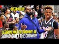 LeBron James Watches Bronny Jr & Squad Respond to OVERRATED Chants! Northcoast Blue Chips TOO OP!! LeBron James Watches Bronny Jr & Squad Respond to OVERRATED Chants! Northcoast Blue Chips TOO OP!!