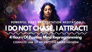 I Do Not Chase, I Attract! 🧲 Sleep Affirmations+Askfirmations 🧲 Manifestation & Mind Reprogramming⚡️