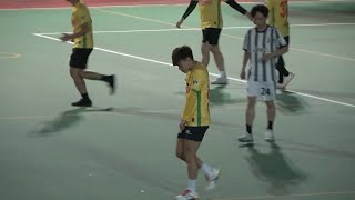 賽後精華 時代足球總會 2024-法乙組聯賽盃 東岸 •八張娛樂(黃) vs Pegasus(黑白)