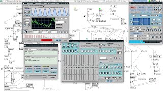 Droning non linear sequencing with Yoshimi and Pure Data