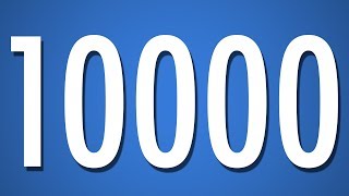10,000 Second Countdown