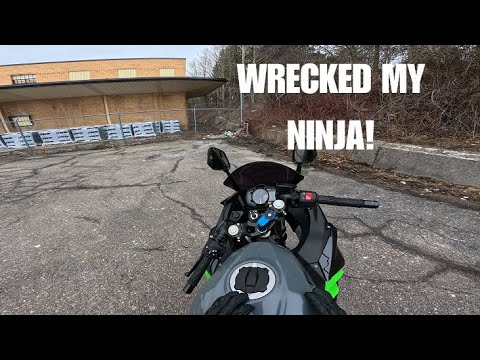 So I Crashed My Ninja 400 Youtube