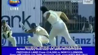 Shahid Afridi Fast Bowling vs India Pakistan vs India Test HQ   YouTube