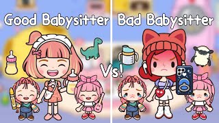 Good Babysitter vs Bad Babysitter  🍼👶🏻👿 | พี่เลี้ยงใจร้าย Vs พี่เลี้ยงใจดี 😍 | Miga World🌎